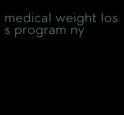 medical weight loss program ny