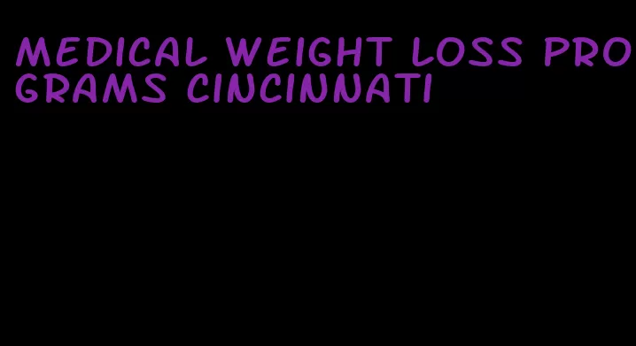 medical weight loss programs cincinnati