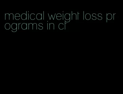 medical weight loss programs in ct