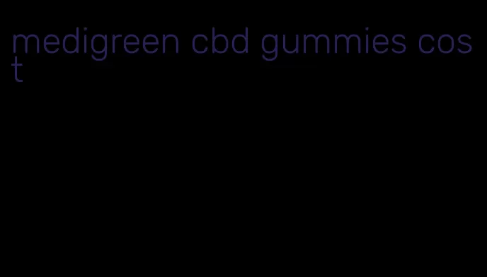 medigreen cbd gummies cost