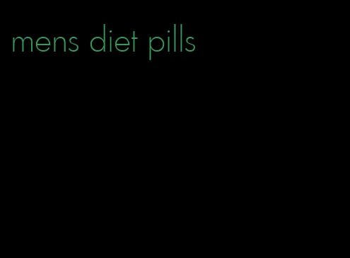 mens diet pills