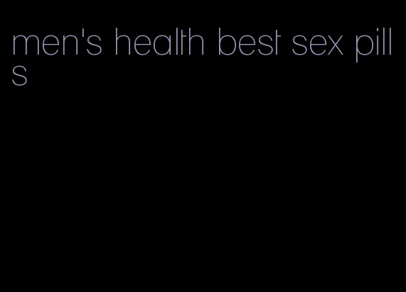 men's health best sex pills