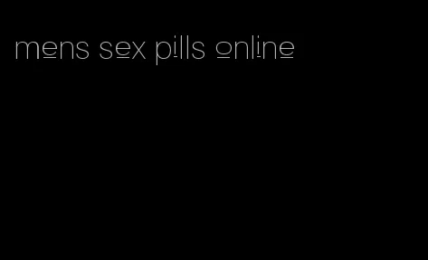 mens sex pills online