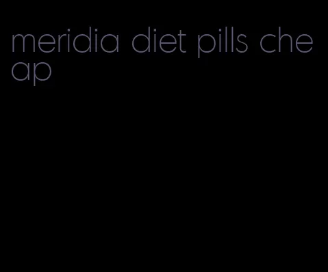 meridia diet pills cheap