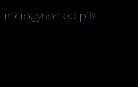 microgynon ed pills