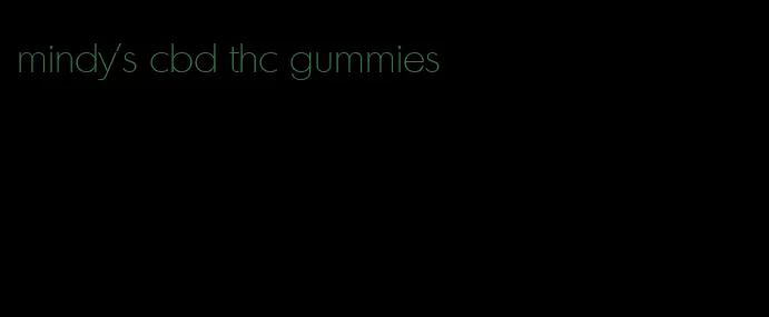 mindy's cbd thc gummies