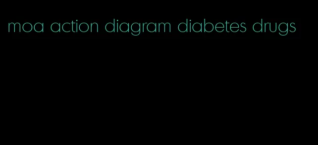 moa action diagram diabetes drugs