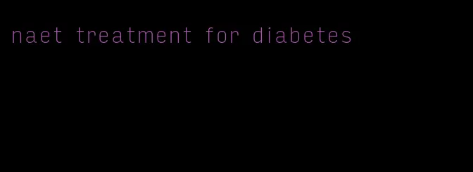 naet treatment for diabetes