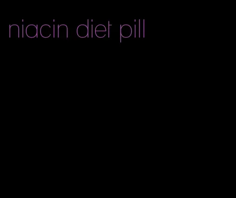 niacin diet pill