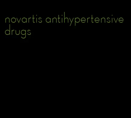 novartis antihypertensive drugs