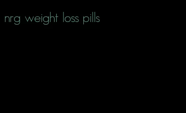 nrg weight loss pills