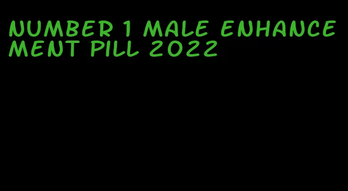 number 1 male enhancement pill 2022