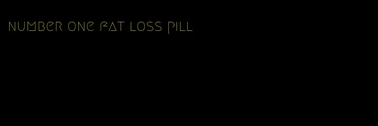 number one fat loss pill