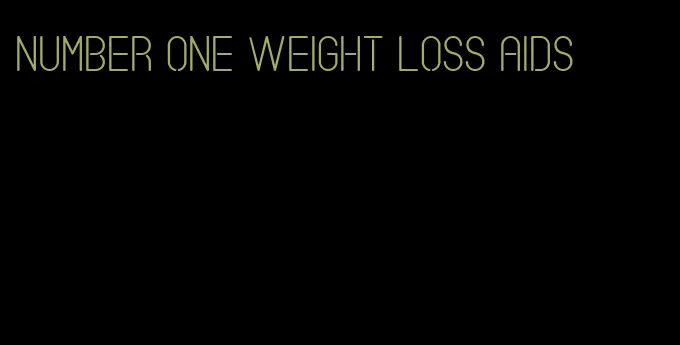 number one weight loss aids