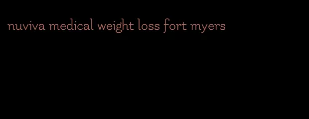 nuviva medical weight loss fort myers