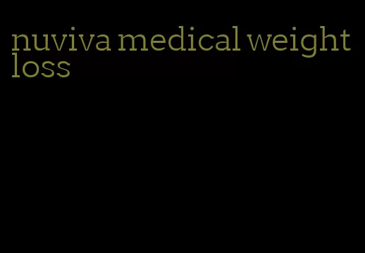 nuviva medical weight loss