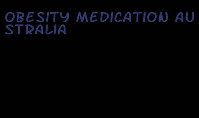 obesity medication australia