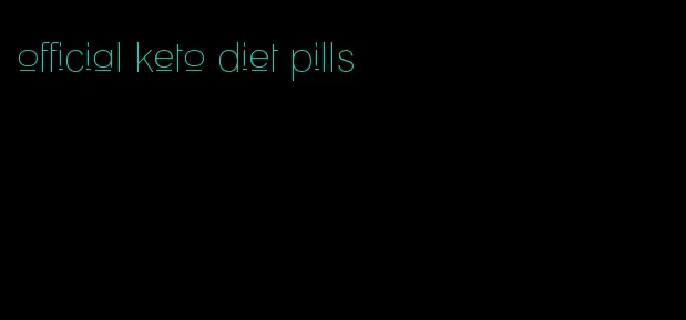 official keto diet pills