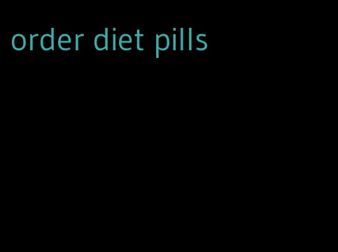 order diet pills