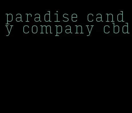 paradise candy company cbd