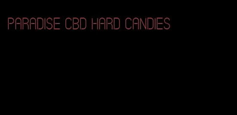 paradise cbd hard candies