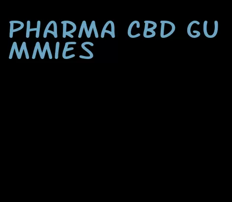 pharma cbd gummies