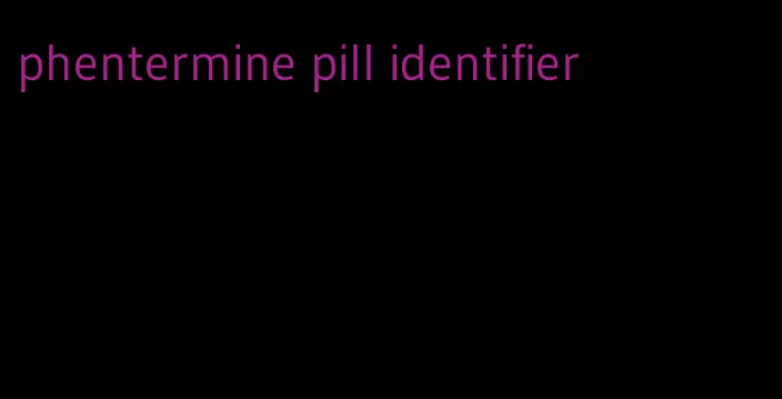 phentermine pill identifier