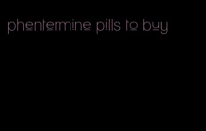 phentermine pills to buy