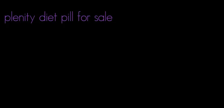 plenity diet pill for sale