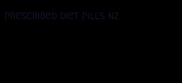 prescribed diet pills nz