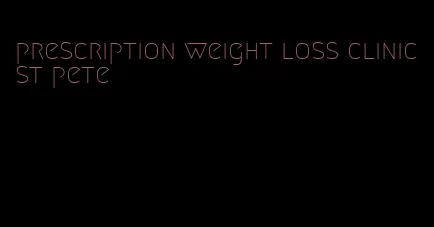 prescription weight loss clinic st pete