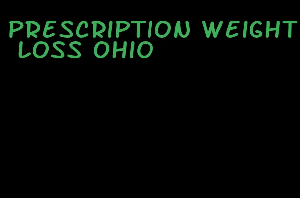 prescription weight loss ohio