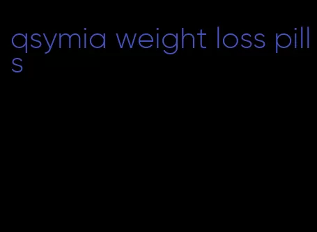 qsymia weight loss pills