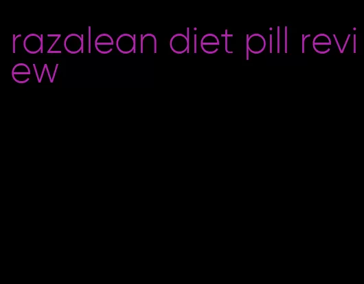 razalean diet pill review