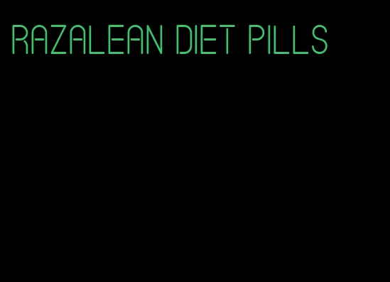 razalean diet pills