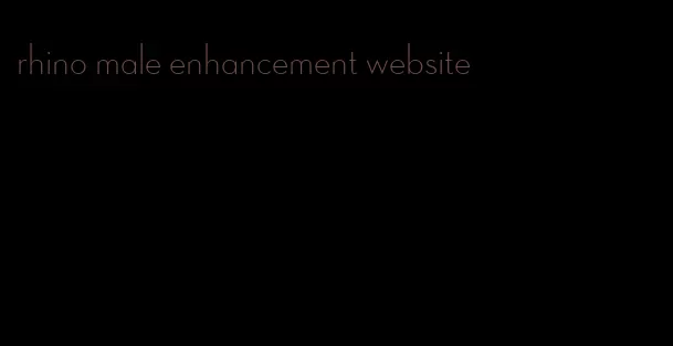 rhino male enhancement website