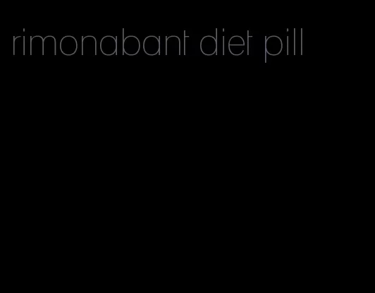 rimonabant diet pill