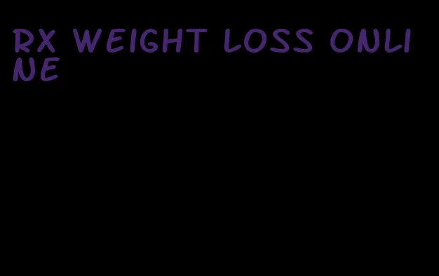 rx weight loss online