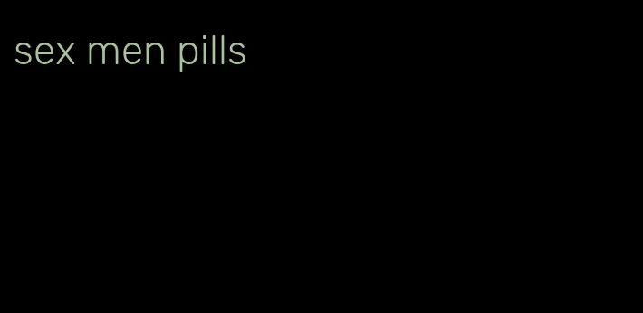 sex men pills