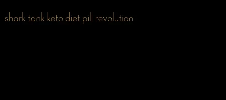 shark tank keto diet pill revolution