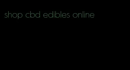 shop cbd edibles online