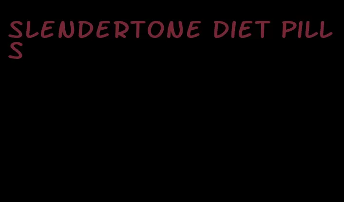 slendertone diet pills