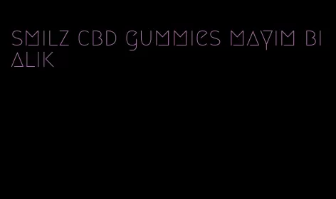 smilz cbd gummies mayim bialik