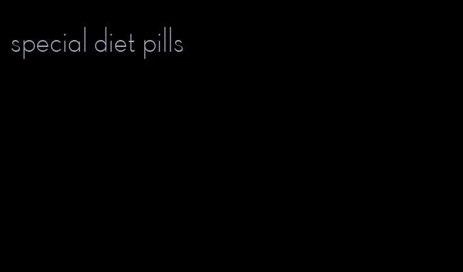 special diet pills