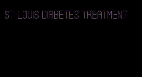 st louis diabetes treatment