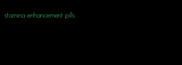 stamina enhancement pills