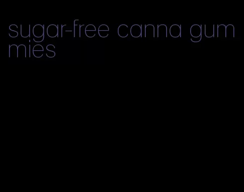 sugar-free canna gummies