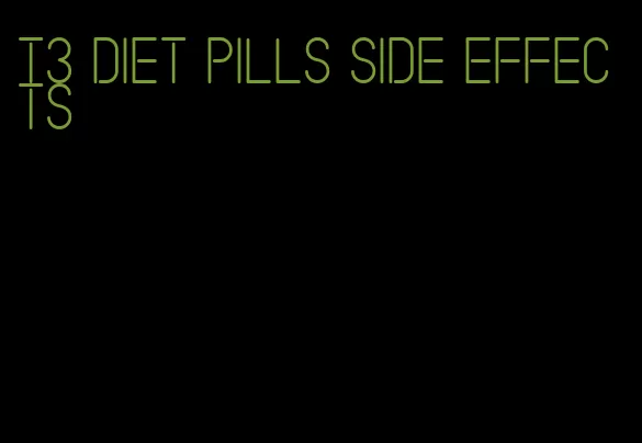 t3 diet pills side effects