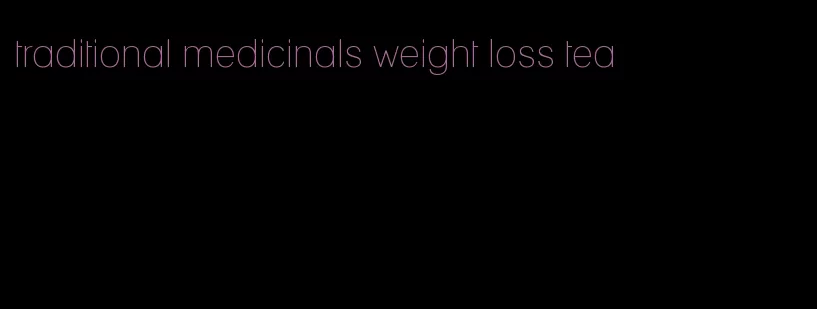 traditional medicinals weight loss tea