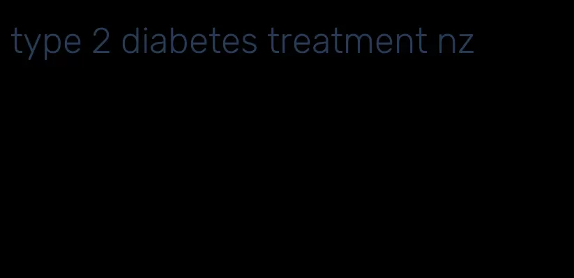 type 2 diabetes treatment nz